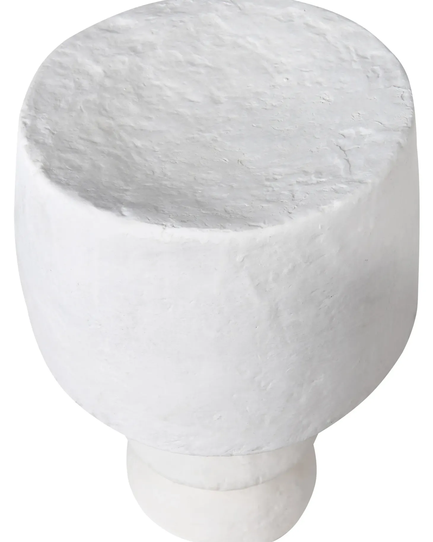 Lampa stołowa ARAPEY Papier-mâché Biały