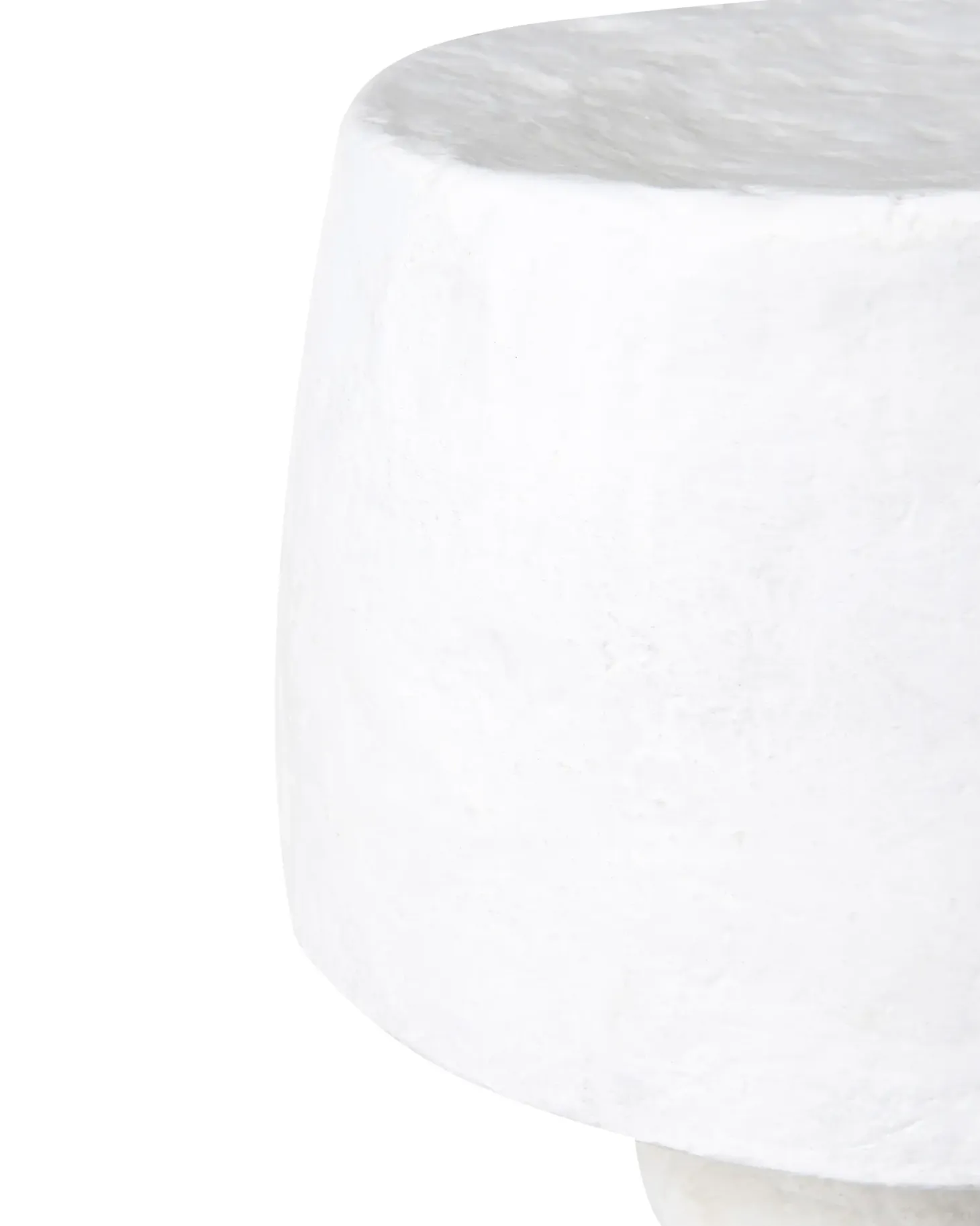 Lampa stołowa ARAPEY Papier-mâché Biały