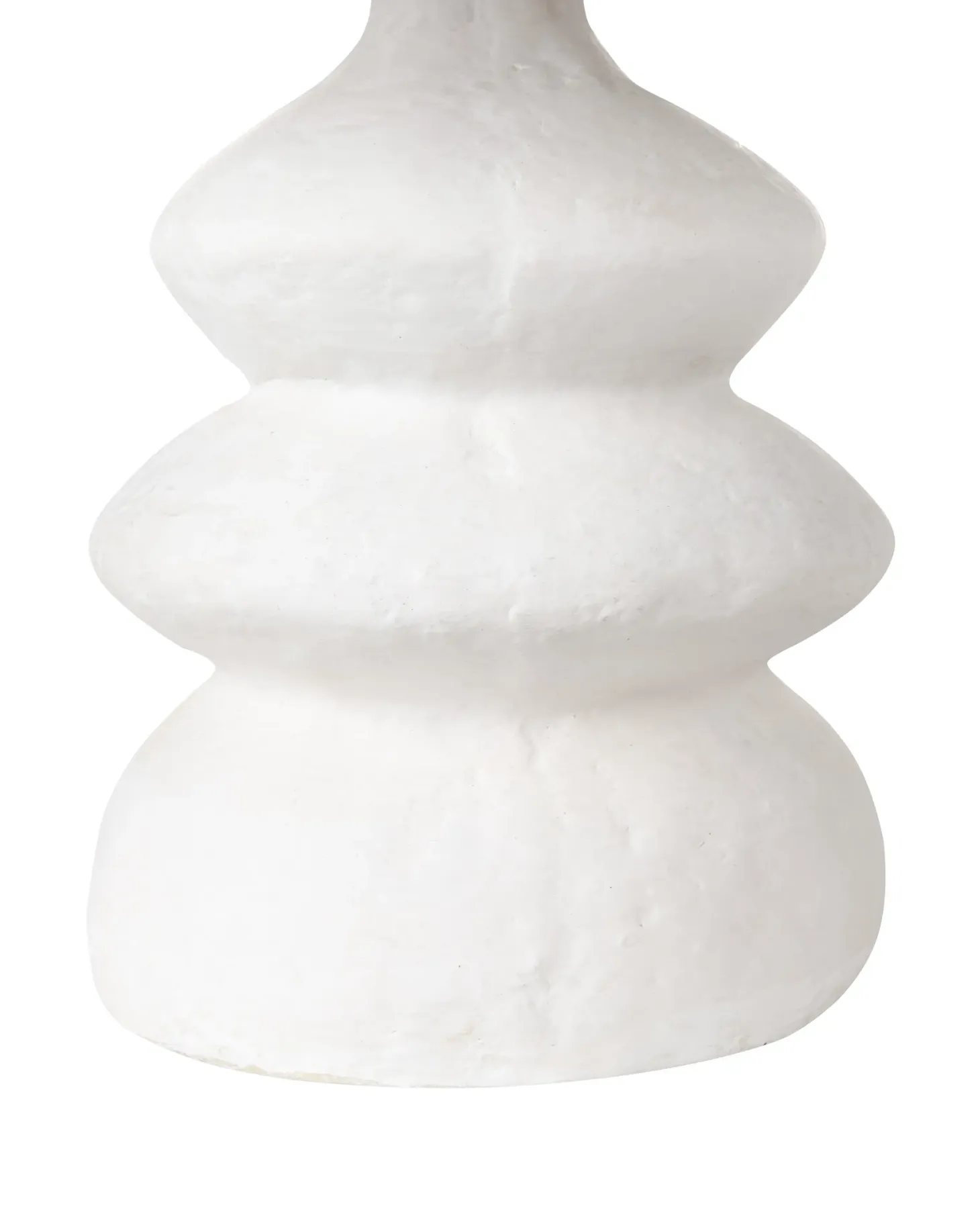 Lampa stołowa ARAPEY Papier-mâché Biały