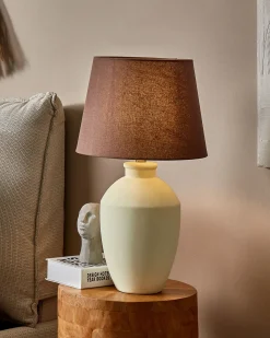 Lampa stołowa ARCOS Ceramika Biały