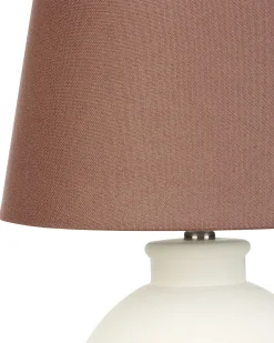 Lampa stołowa ARCOS Ceramika Biały