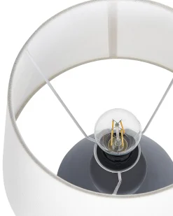 Lampa stołowa ARCOS Ceramika Szary