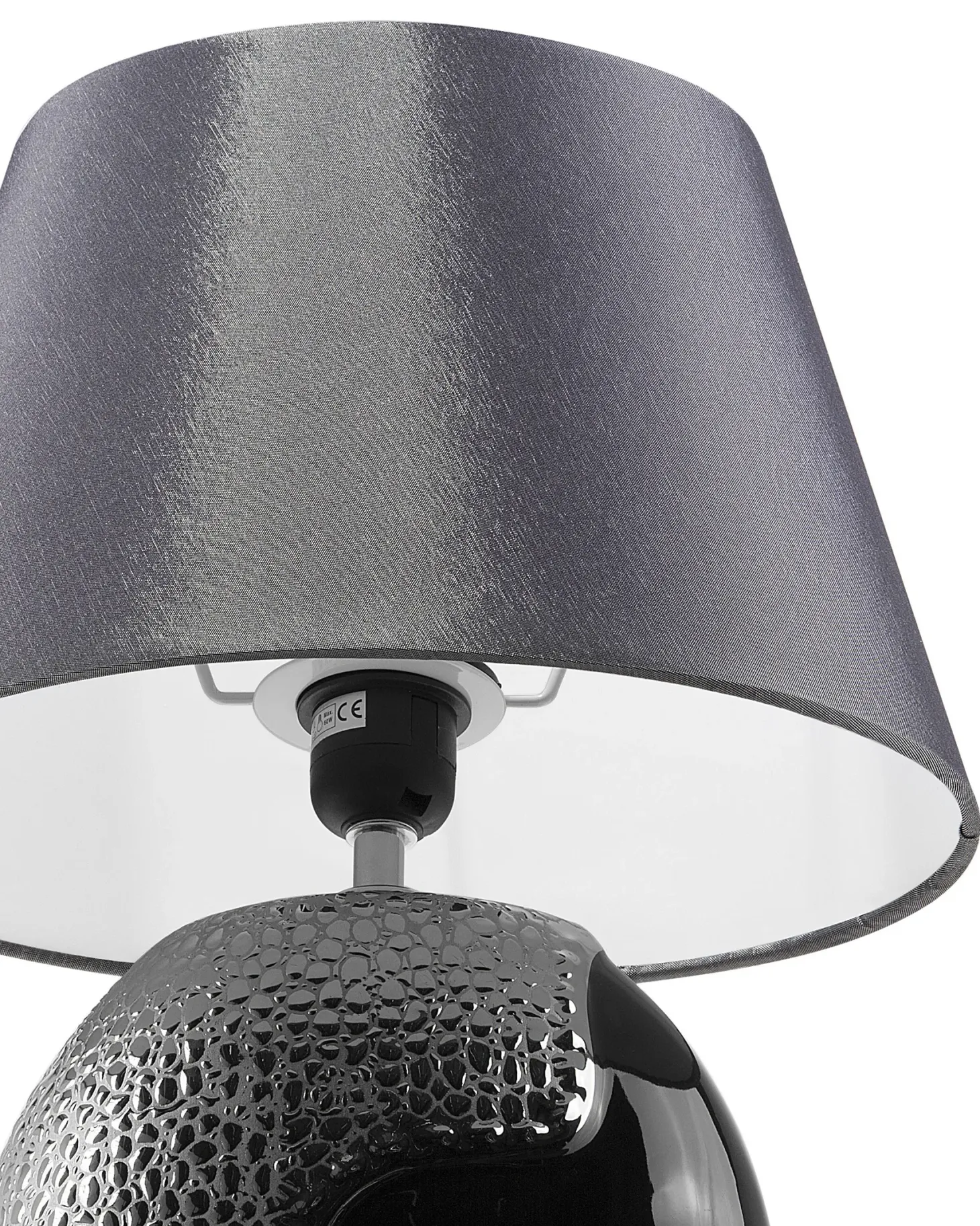Lampa stołowa ARGUN Ceramika Szary