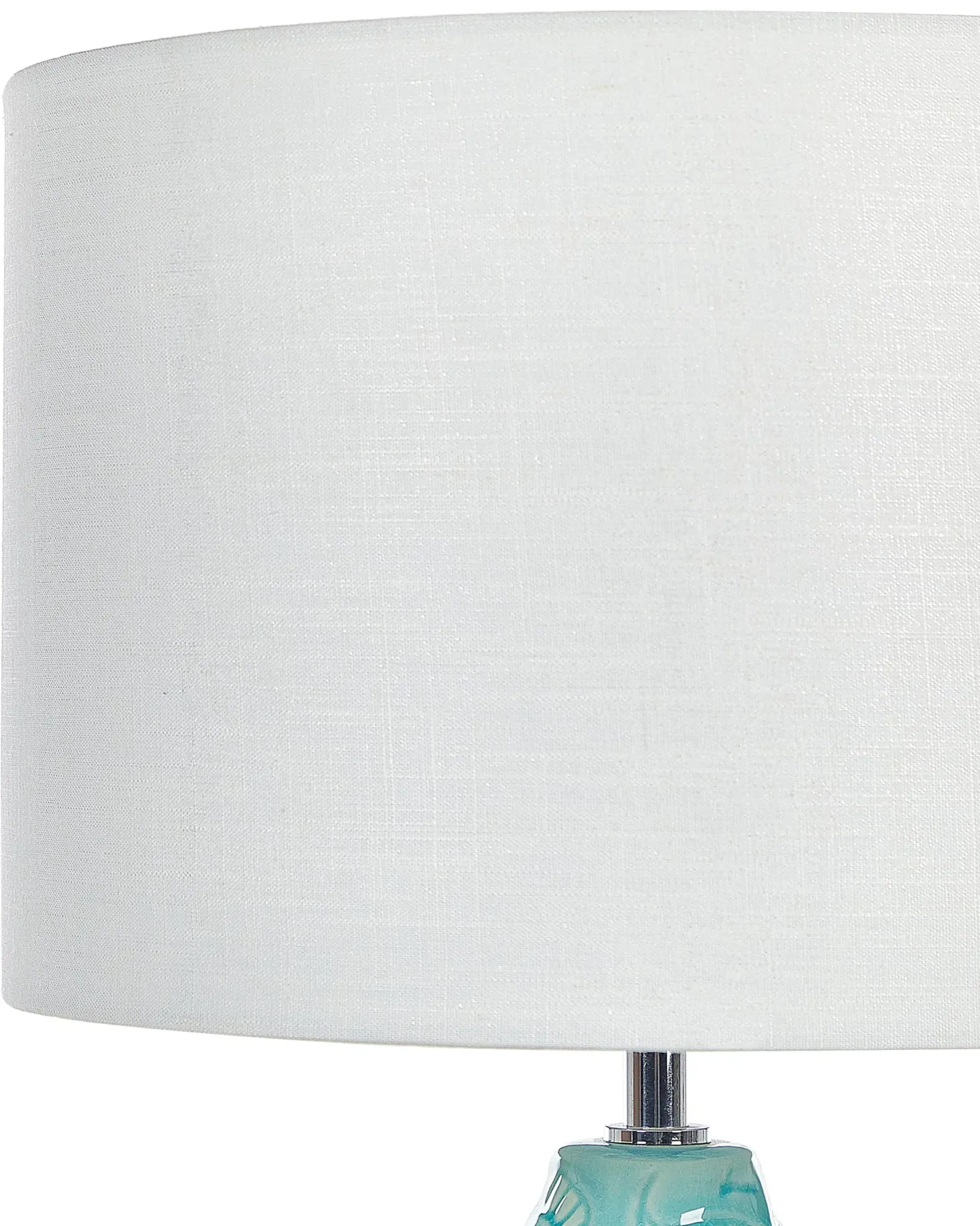 Lampa stołowa ATABA Ceramika Turkusowy