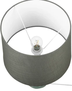 Lampa stołowa ATSAS Ceramika Ciemnozielony