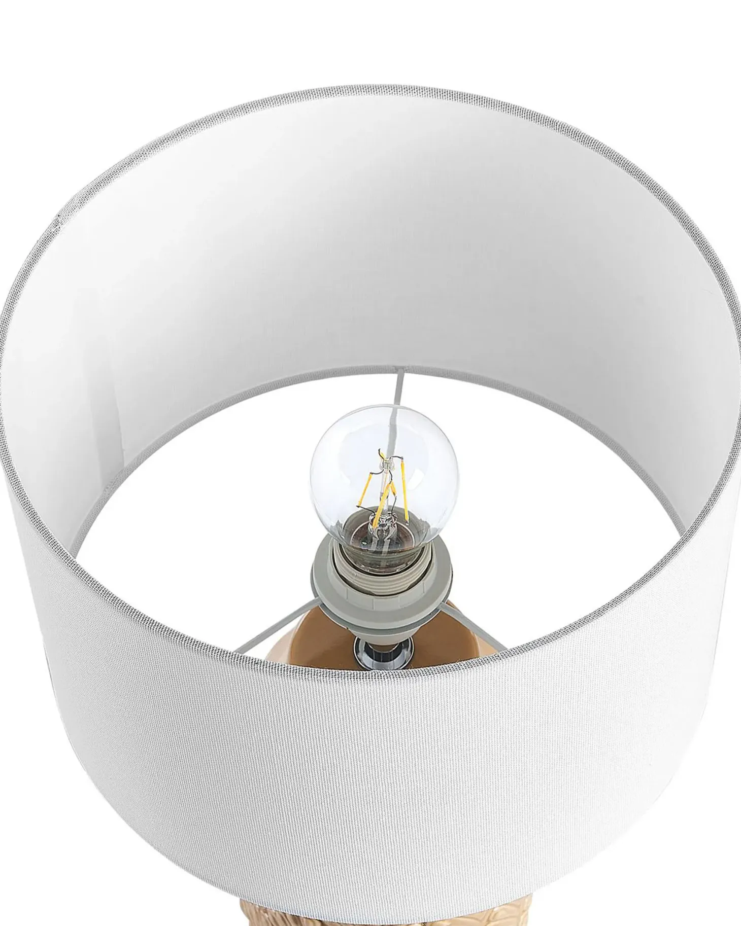 Lampa stołowa BALAO Ceramika Żółty