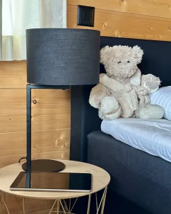 Lampa stołowa BALDWIN Metal Czarny