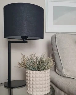 Lampa stołowa BALDWIN Metal Czarny