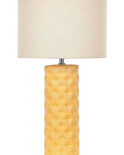 Lampa stołowa BALONNE Ceramika Żółty