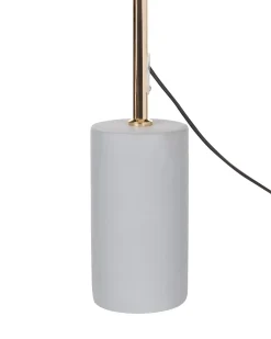 Lampa stołowa BALUARTE Len syntetyczny Beżowy