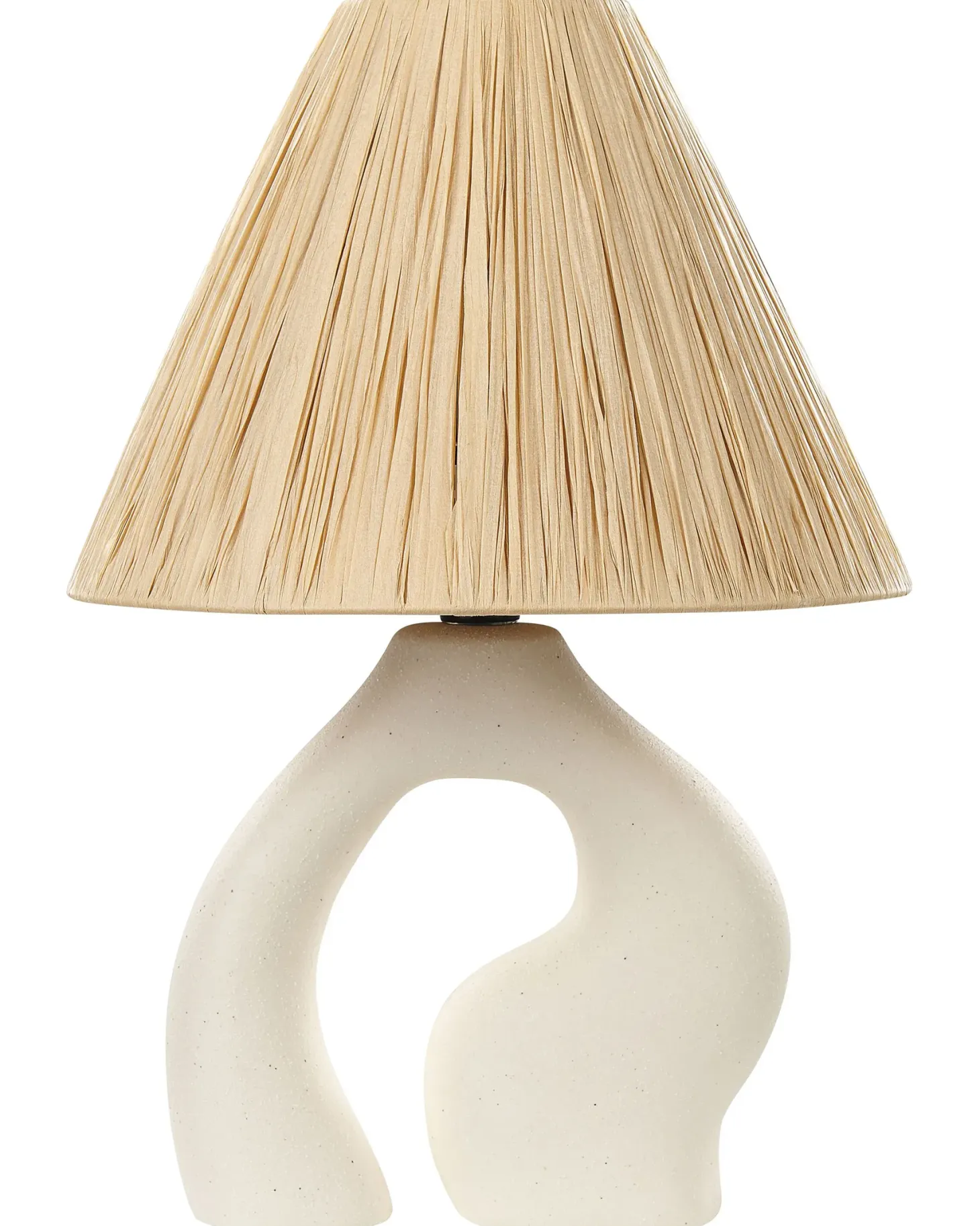 Lampa stołowa BARBAS Ceramika Naturalny