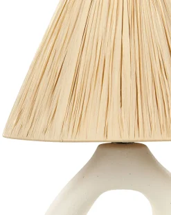Lampa stołowa BARBAS Ceramika Naturalny