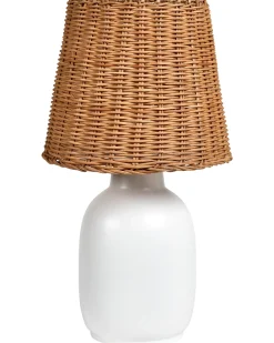Lampa stołowa BARTANG Ceramika Biały
