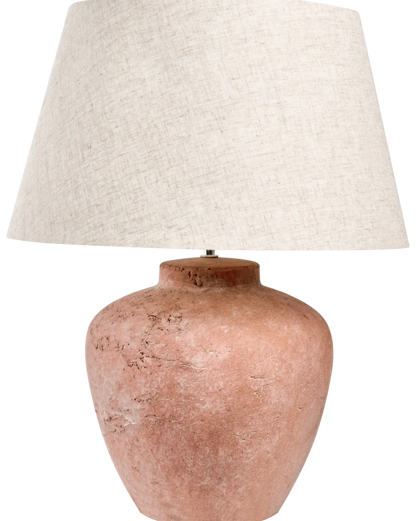 Lampa stołowa BARTON Ceramika Brązowy