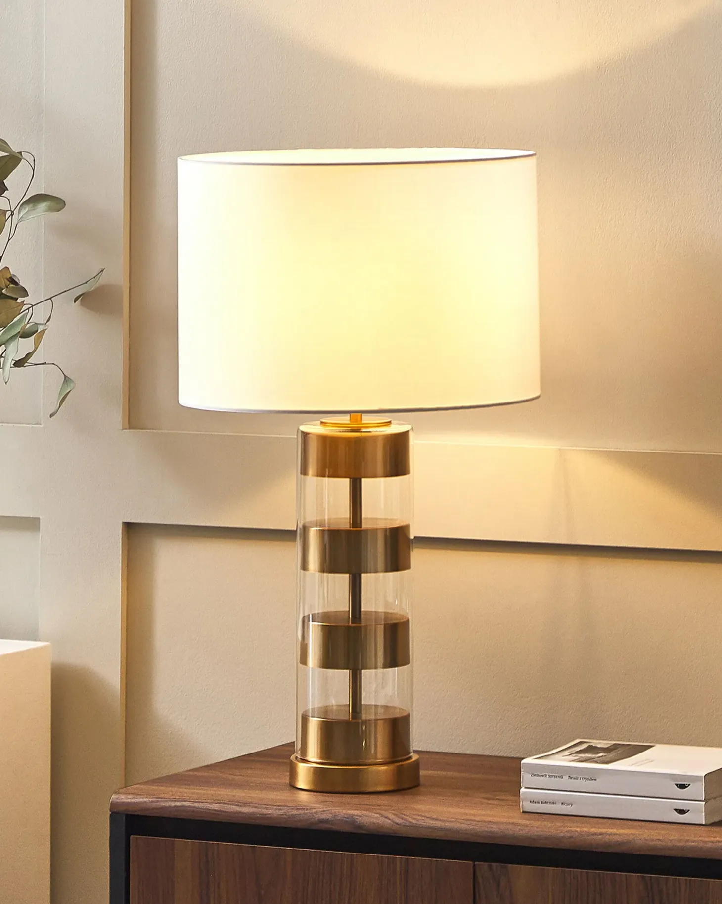 Lampa stołowa BEATTON Metal Złoty