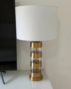 Lampa stołowa BEATTON Metal Złoty