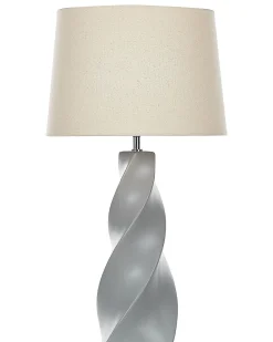 Lampa stołowa BELAYA Ceramika Szary