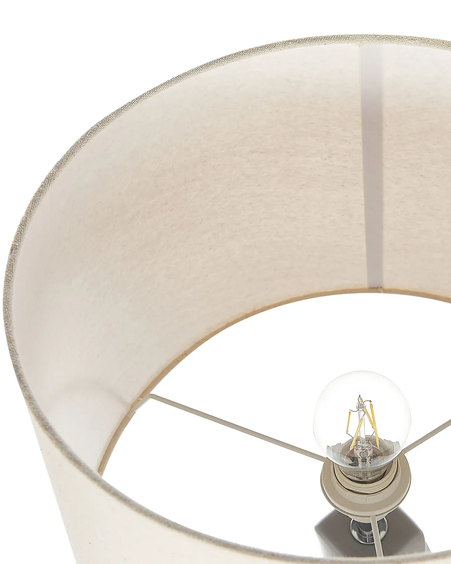 Lampa stołowa BELAYA Ceramika Szary