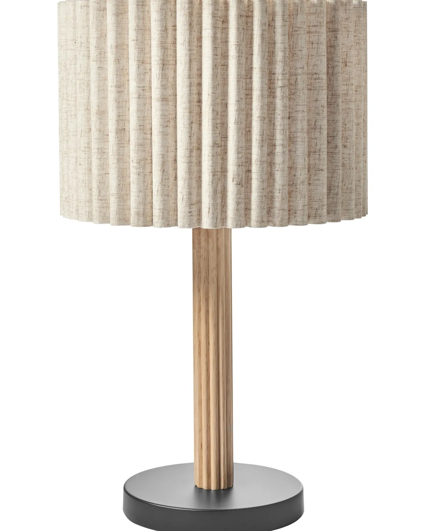 Lampa stołowa BELESSA Len Jasnobeżowy