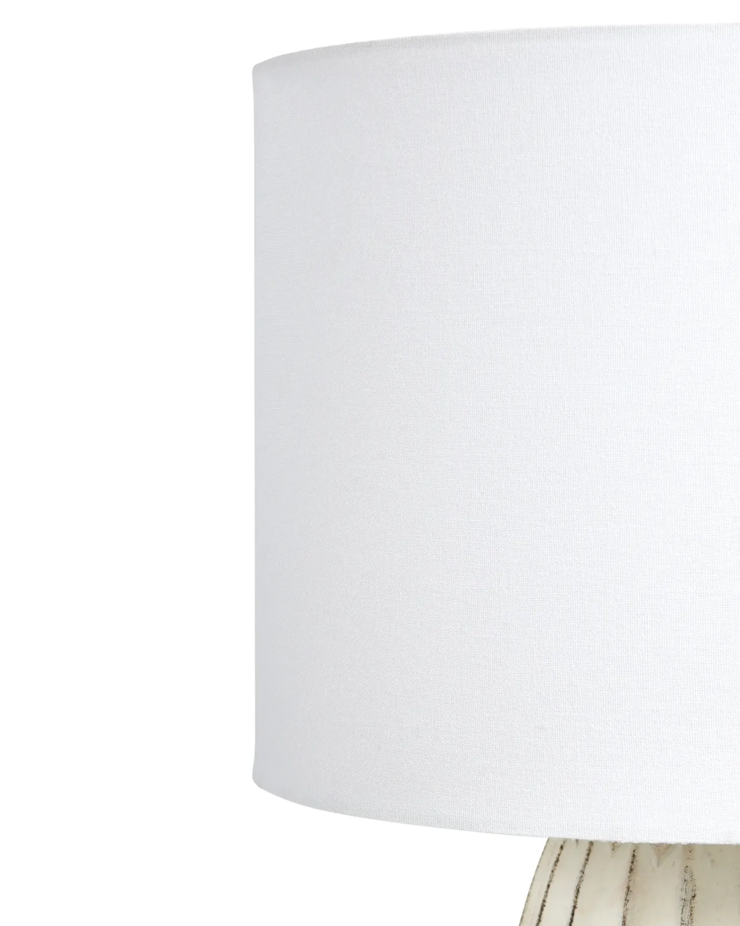 Lampa stołowa BELIHUL Ceramika Złamana biel