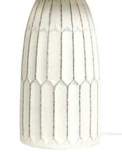 Lampa stołowa BELIHUL Ceramika Złamana biel