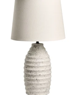 Lampa stołowa BILLY Ceramika Złamana biel