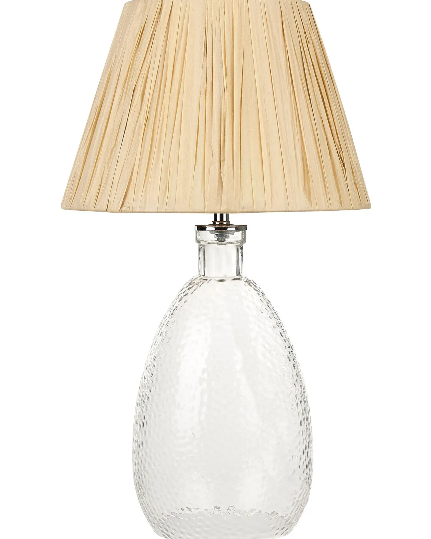 Lampa stołowa BLANCO Szkło Naturalny
