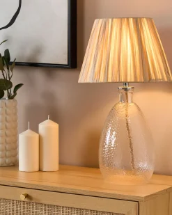 Lampa stołowa BLANCO Szkło Naturalny