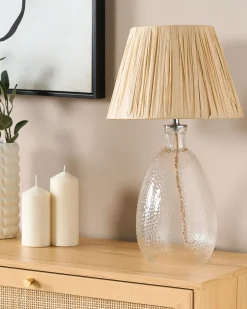 Lampa stołowa BLANCO Szkło Naturalny