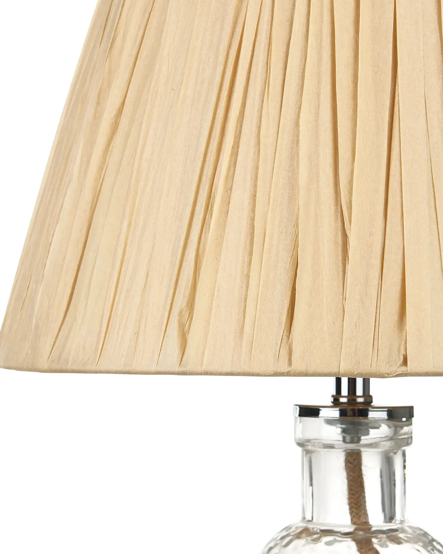 Lampa stołowa BLANCO Szkło Naturalny