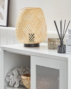 Lampa stołowa BOMU Bambus Jasnobrązowy