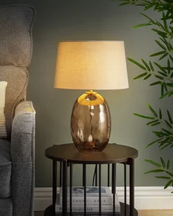 Lampa stołowa BONELLI Szary