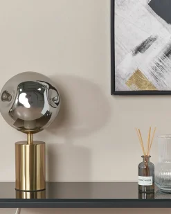 Lampa stołowa BOYD Metal Mosiężny