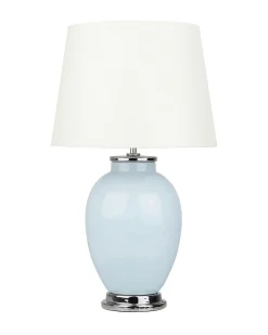 Lampa stołowa BRENTA Ceramika Błękitny