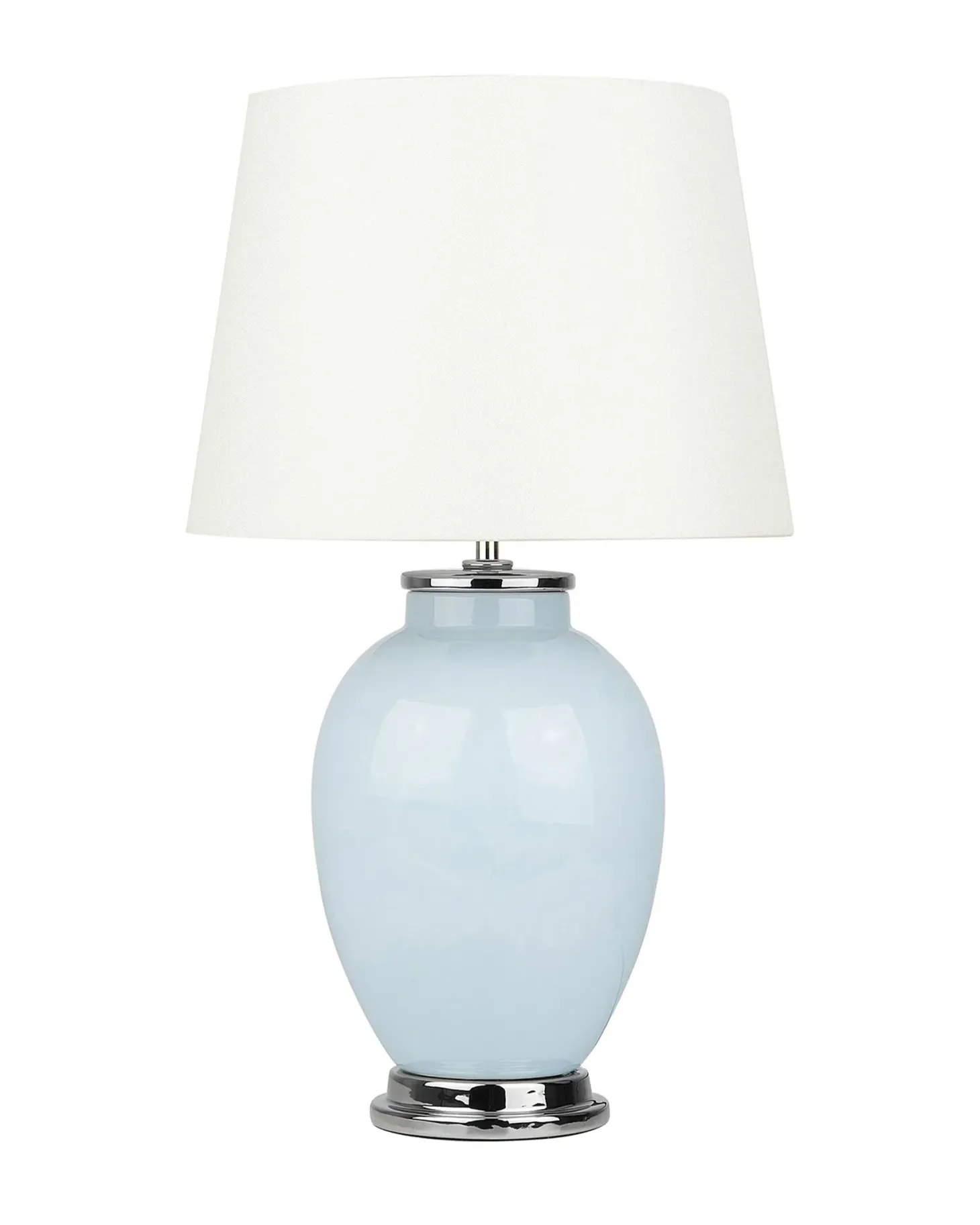 Lampa stołowa BRENTA Ceramika Błękitny