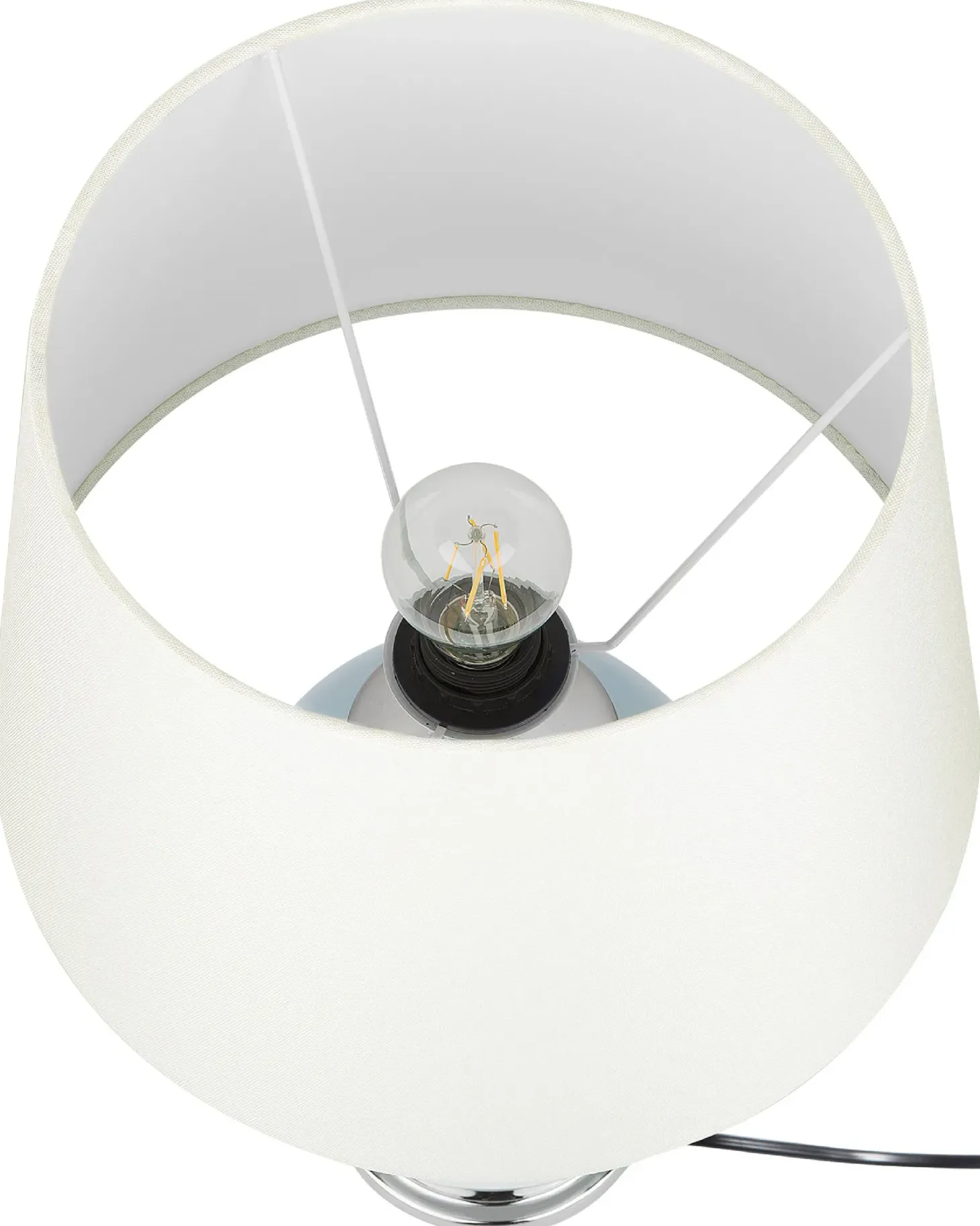 Lampa stołowa BRENTA Ceramika Błękitny