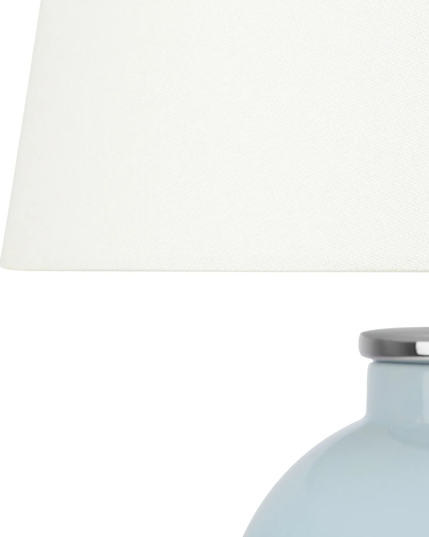 Lampa stołowa BRENTA Ceramika Błękitny