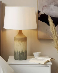 Lampa stołowa CALVAS Ceramika Kolorowy
