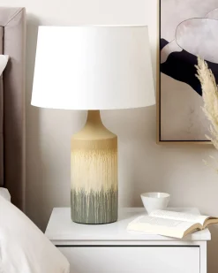 Lampa stołowa CALVAS Ceramika Kolorowy