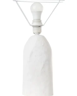 Lampa stołowa CARRASCO Papier-mâché Biały