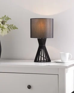 Lampa stołowa CARRION Czarny