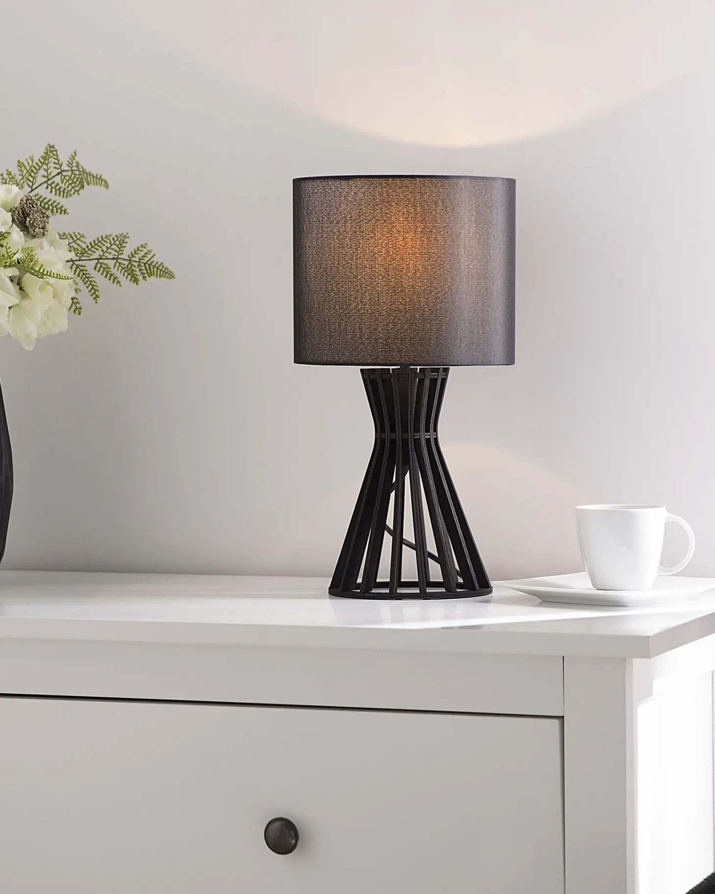 Lampa stołowa CARRION Czarny