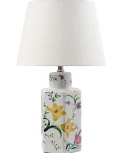 Lampa stołowa CAVADO Porcelana Biały