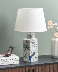 Lampa stołowa CAVADO Porcelana Biały