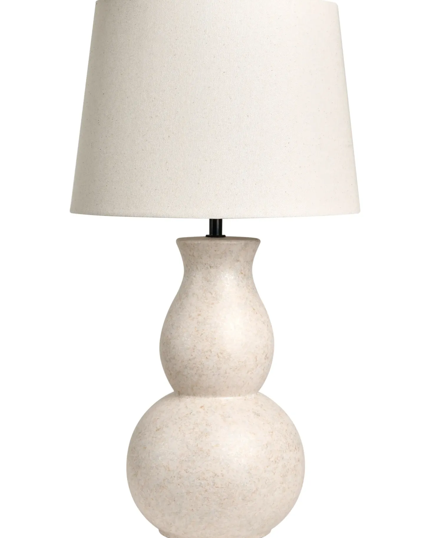Lampa stołowa CHARGES Ceramika Jasnobeżowy