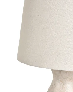 Lampa stołowa CHARGES Ceramika Jasnobeżowy