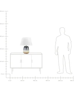 Lampa stołowa CIDRA Ceramika Kolorowy