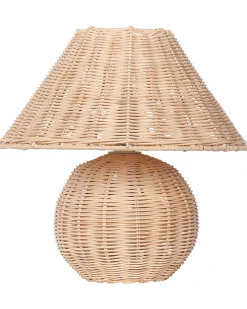 Lampa stołowa CINDER Rattan Naturalny
