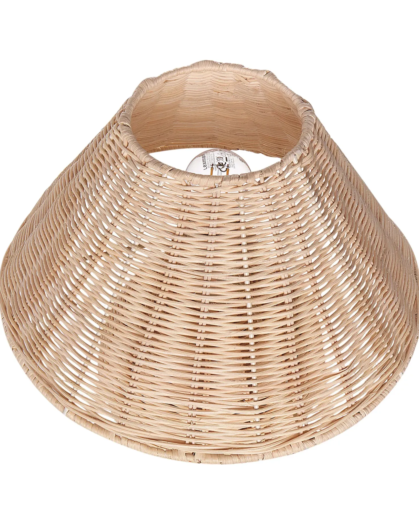 Lampa stołowa CINDER Rattan Naturalny