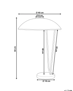 Lampa stołowa DANTO Metal Czarny